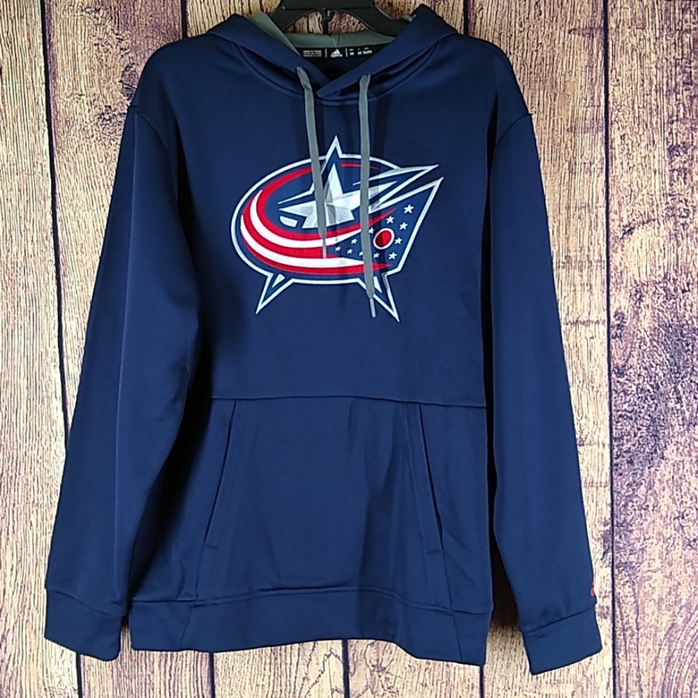 Adidas Columbus Blue Jackets NHL Hoodie Medium